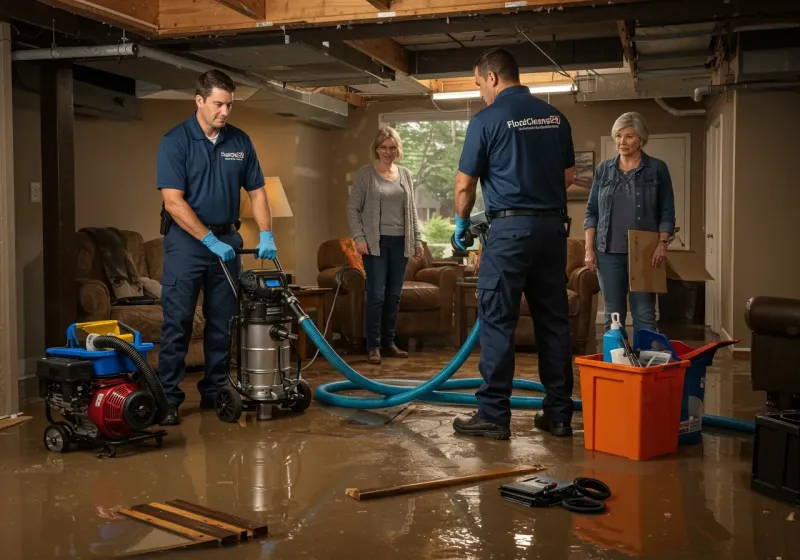 Basement Water Extraction and Removal Techniques process in Green Level, NC